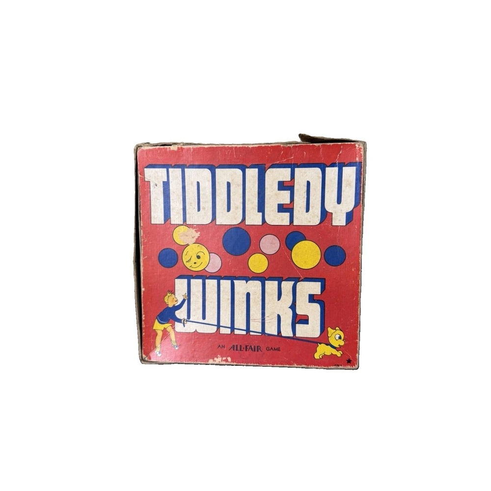 Tiddledy Winks - All-Fair Game Vintage Board game
